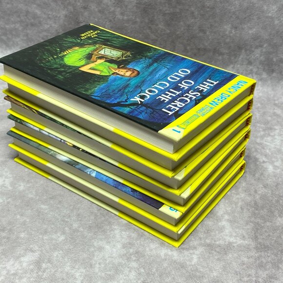Nancy Drew Mystery Stories Set Of 6 Books Carolyn Keene Grosset & Dunlap - Picture 12 of 12